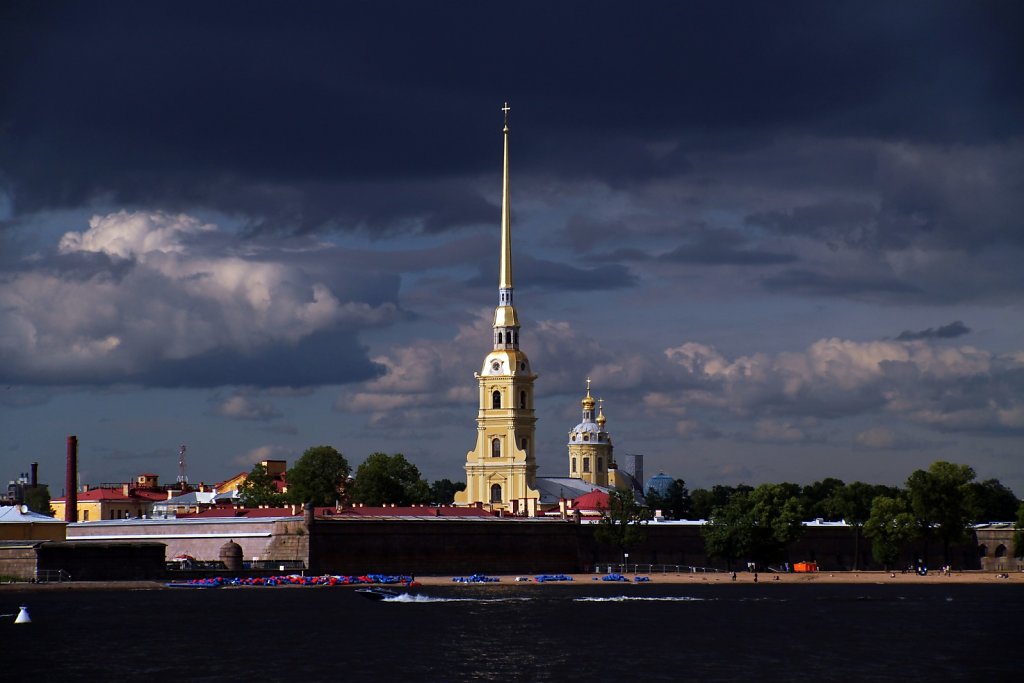 St. Petersburg Stormy skies