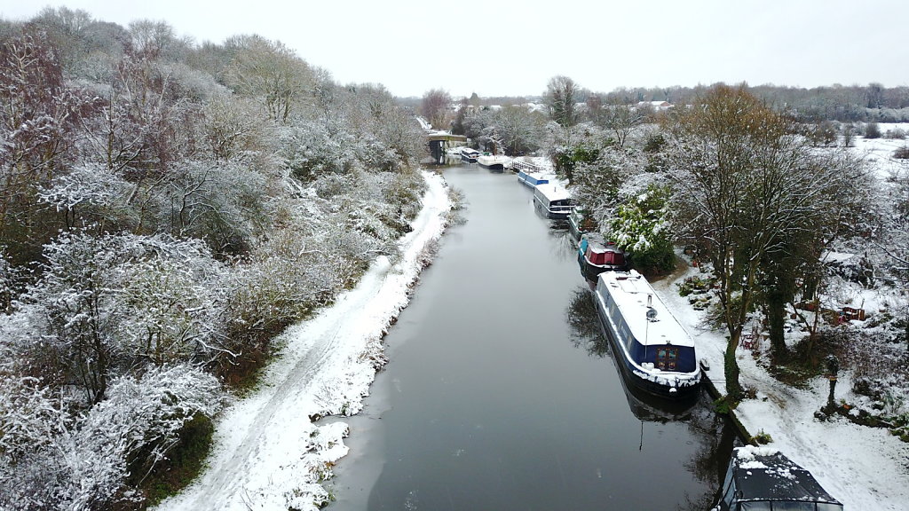 Snowy Canal